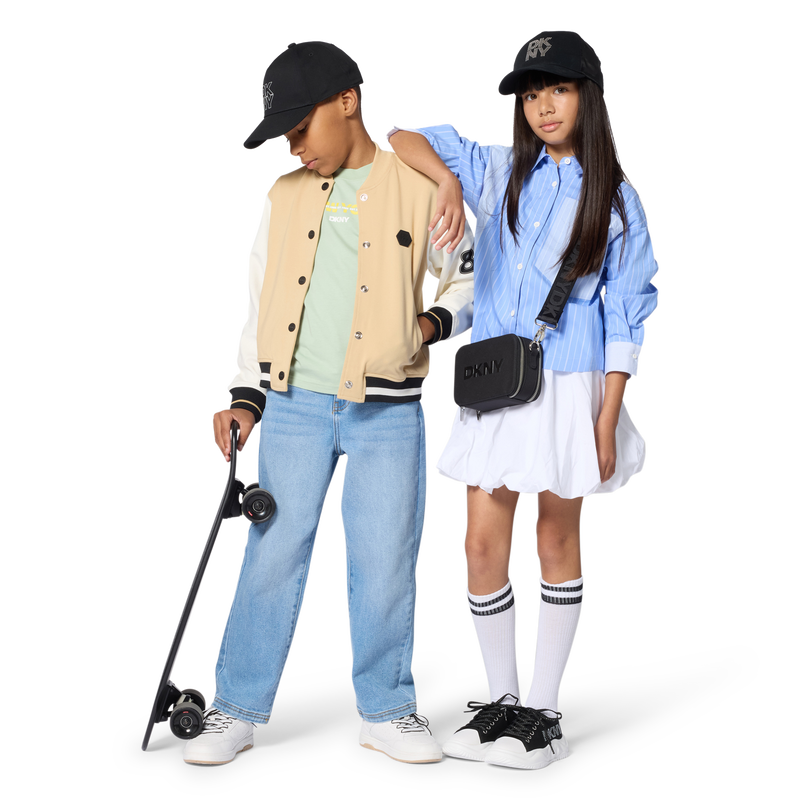 CAMISA DE MANGA CORTA DKNY 
                        NI&Ntilde;A