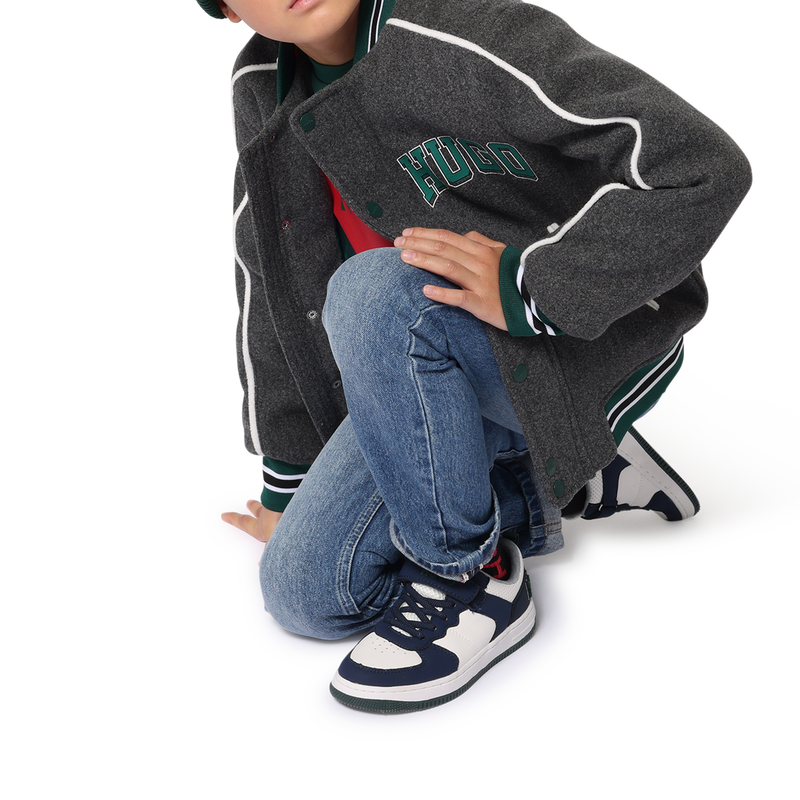 Gorro de punto de algod&oacute;n HUGO 
                        UNISEXO