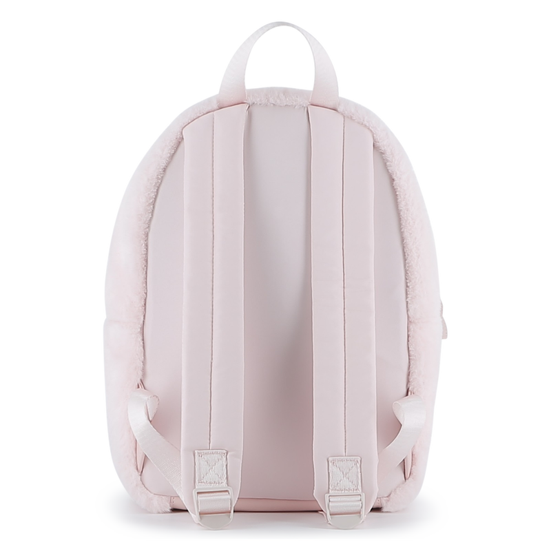 Mochila peque&ntilde;a de vell&oacute;n esponjoso KARL LAGERFELD KIDS 
                        NI&Ntilde;A