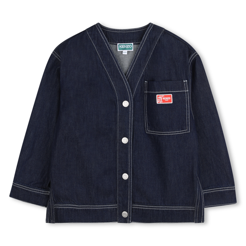 CHAQUETA DE MEZCLILLA KENZO KIDS 
                        UNISEXO