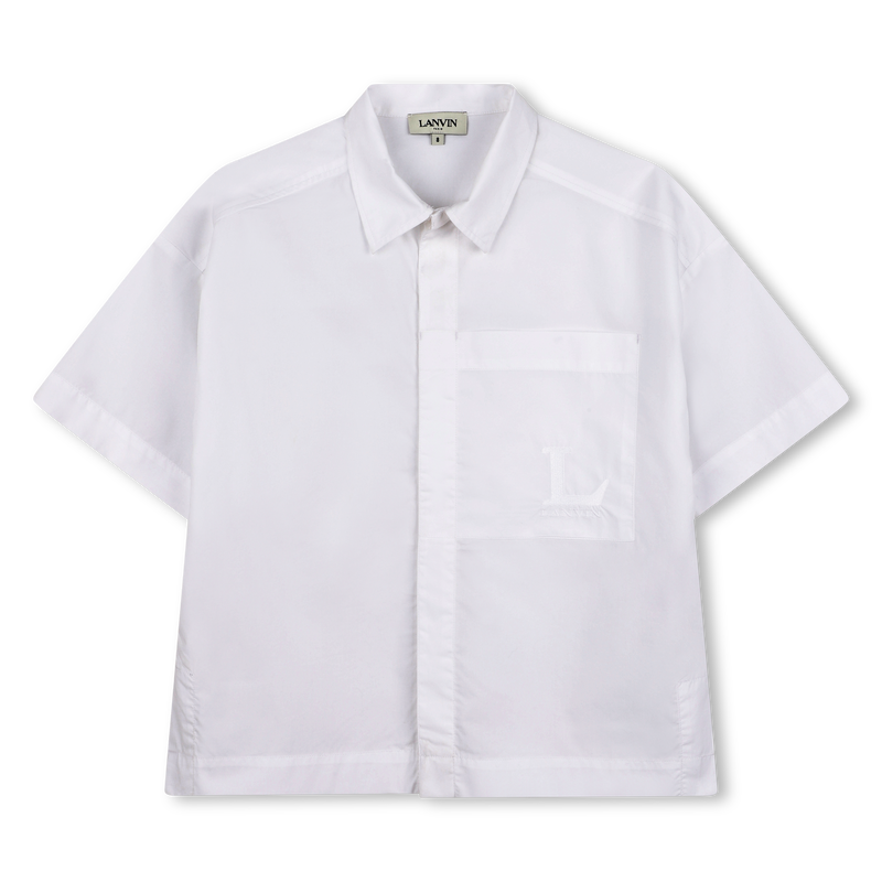CAMISA DE MANGA CORTA LANVIN 
                        NI&Ntilde;O