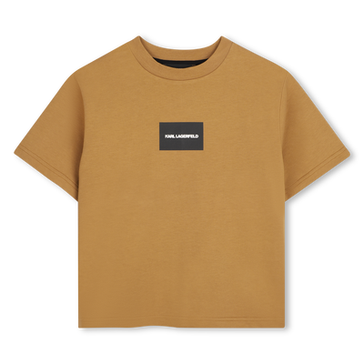 Camiseta de mangas cortas KARL LAGERFELD KIDS NI&Ntilde;O