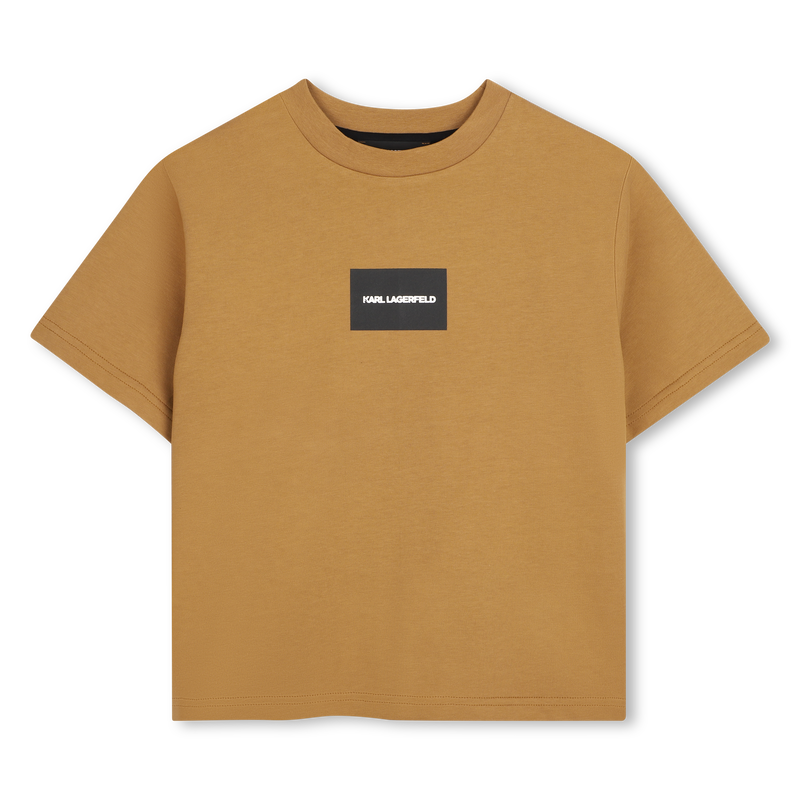 Camiseta de mangas cortas KARL LAGERFELD KIDS 
                        NI&Ntilde;O