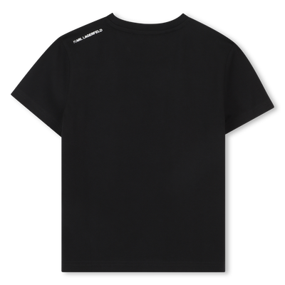 Camiseta de mangas cortas KARL LAGERFELD KIDS NI&Ntilde;O