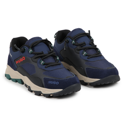 Deportivas multimaterial HUGO NI&Ntilde;O