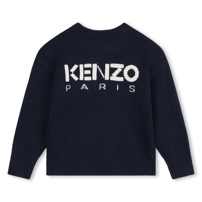 Jersey de punto con flor KENZO KIDS NI&Ntilde;A