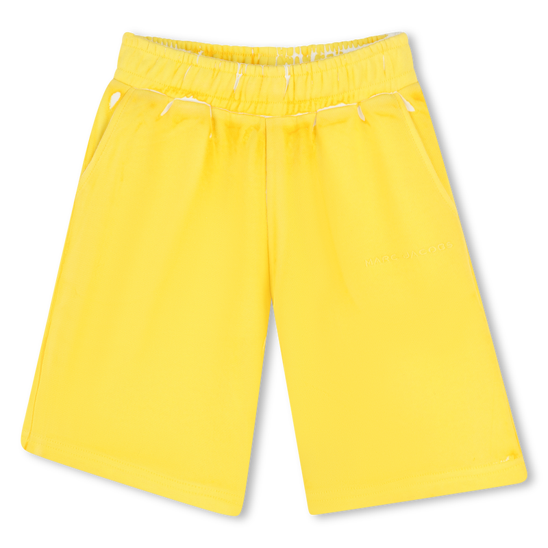 Bermudas de mulet&oacute;n bordadas MARC JACOBS 
                        UNISEXO