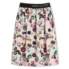 Falda satinada MARC JACOBS 
                    NI&Ntilde;A