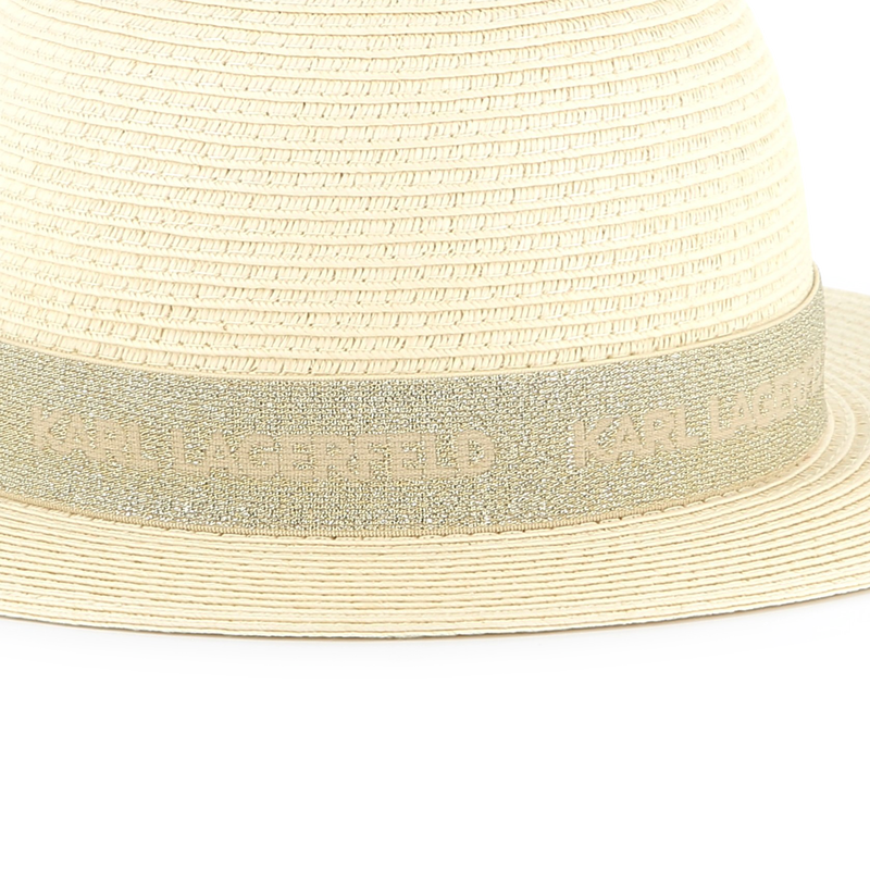 Sombrero tipo pamela KARL LAGERFELD KIDS 
                        NI&Ntilde;A