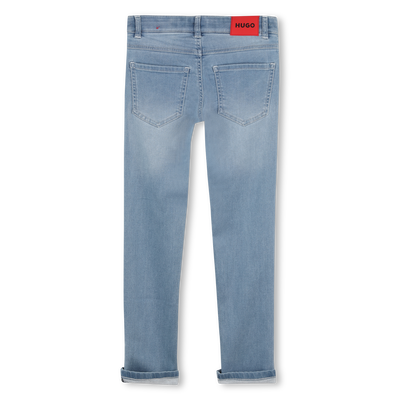 JEANS DE 5 BOLSILLOS HUGO NI&Ntilde;O
