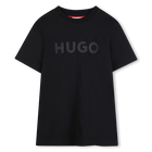 Camiseta de manga corta, NEGRO, hi-res