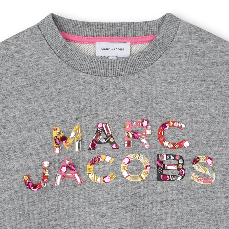 Sudadera de felpa de algod&oacute;n MARC JACOBS 
                        NI&Ntilde;A
