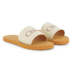 Chanclas de piel de oveja CHLOE 
                    NI&Ntilde;A