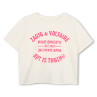 Camiseta de mangas cortas ZADIG & VOLTAIRE 
                    NI&Ntilde;A