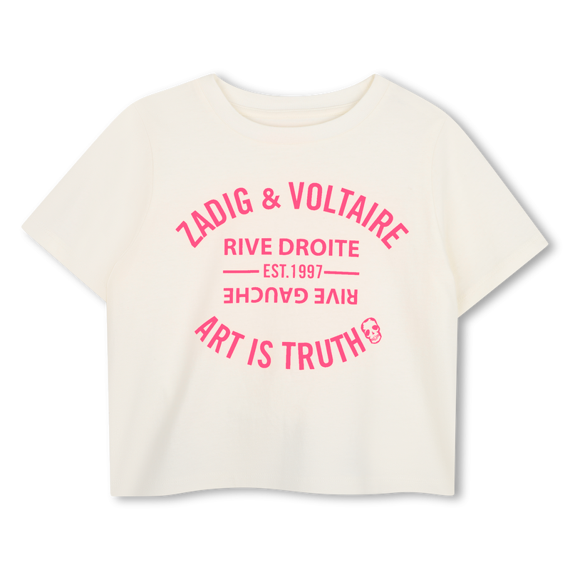 Camiseta de mangas cortas ZADIG & VOLTAIRE 
                        NI&Ntilde;A