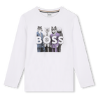 Camiseta de manga larga BOSS 
                    NI&Ntilde;O