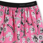 Falda de raso de algod&oacute;n MARC JACOBS 
                    NI&Ntilde;A