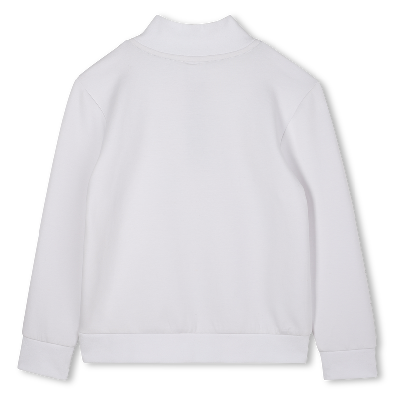 Sudadera stand-up con cremallera BOSS 
                        NI&Ntilde;O