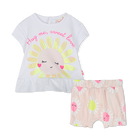 Camiseta y pantal&oacute;n de algod&oacute;n BILLIEBLUSH 
                    NI&Ntilde;A