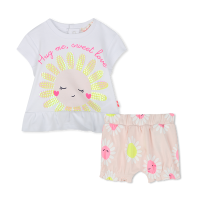 Camiseta y pantal&oacute;n de algod&oacute;n BILLIEBLUSH NI&Ntilde;A
