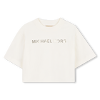 Camiseta de punto de manga corta MICHAEL KORS 
                    NI&Ntilde;A