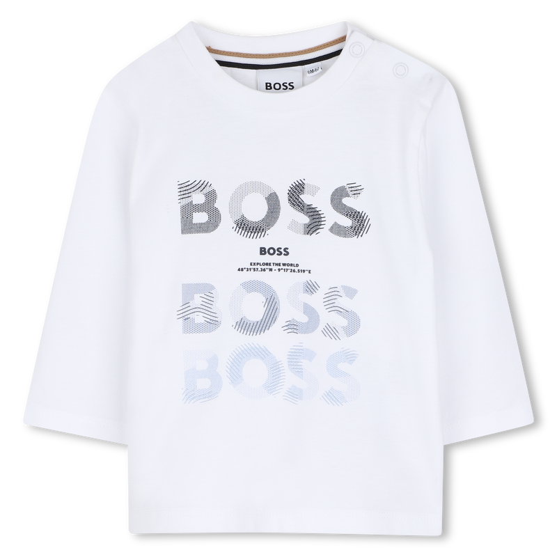 Camiseta de manga larga BOSS 
                        NI&Ntilde;O