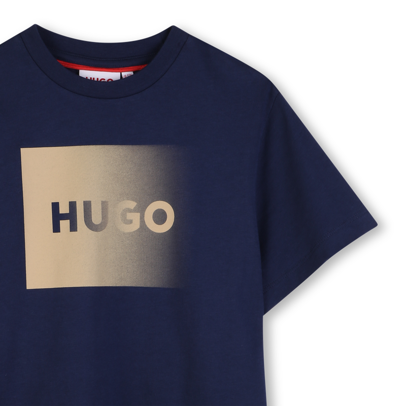 CAMISETA DE MANGA CORTA HUGO 
                        NI&Ntilde;O