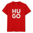 Camiseta de mangas cortas, ROJO VIVO, hi-res