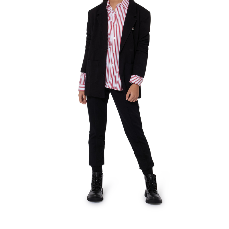 Gorro de punto con vuelta DKNY 
                        NI&Ntilde;A