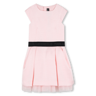 Vestido de sat&eacute;n KARL LAGERFELD KIDS 
                    NI&Ntilde;A