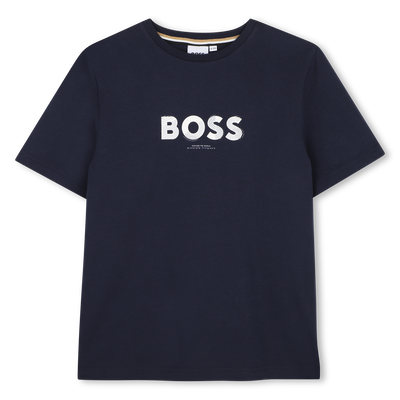 Camiseta de mangas cortas BOSS NI&Ntilde;O