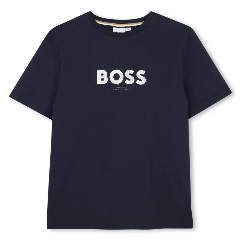 Camiseta de mangas cortas BOSS 
                        NI&Ntilde;O