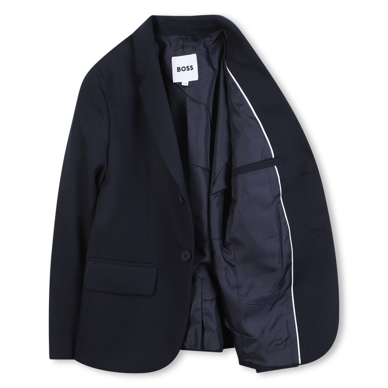 CONJUNTO DE VESTIDO FORMAL BOSS 
                        NI&Ntilde;O