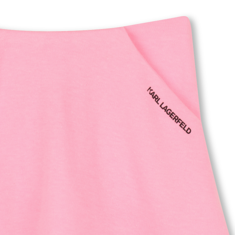 CONJUNTO DE CAMISETA Y FALDA KARL LARGERFELD KIDS 
                        NI&Ntilde;A