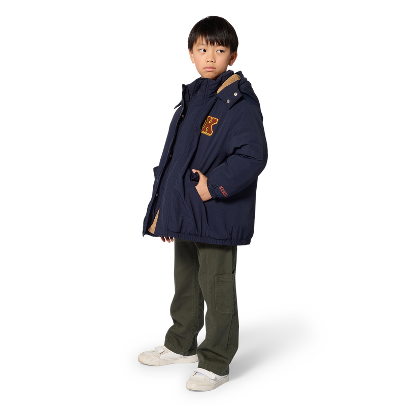Parka con capucha KENZO KIDS 
                        NI&Ntilde;O