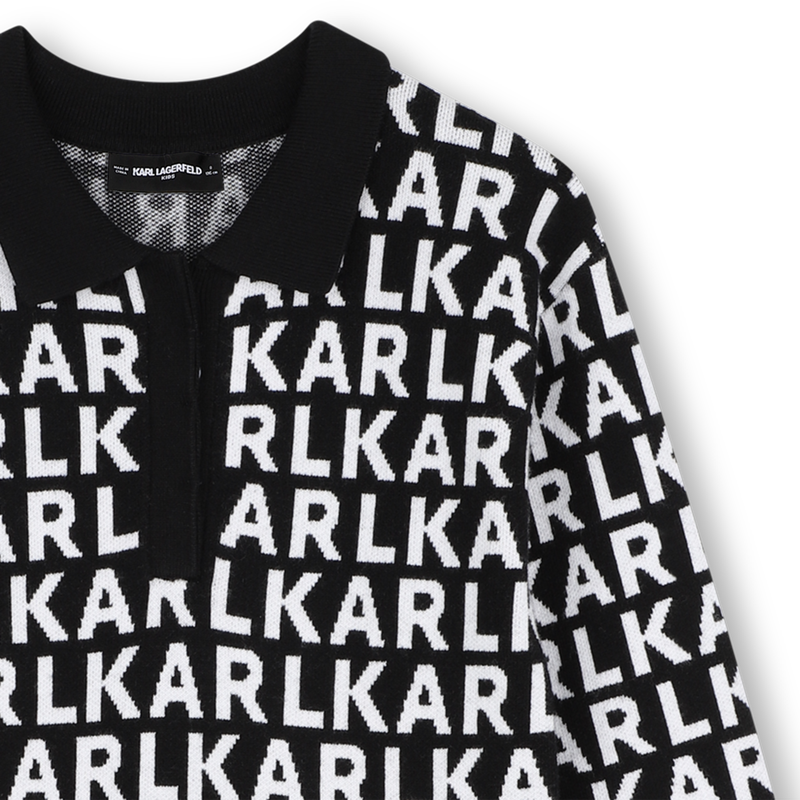 Ropa polo KARL LAGERFELD KIDS 
                        NI&Ntilde;A