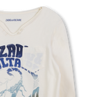 Camiseta de manga larga ZADIG & VOLTAIRE 
                    NI&Ntilde;O