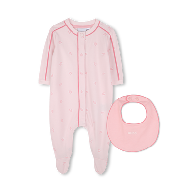 Conjunto de pijama y babero BOSS NI&Ntilde;A