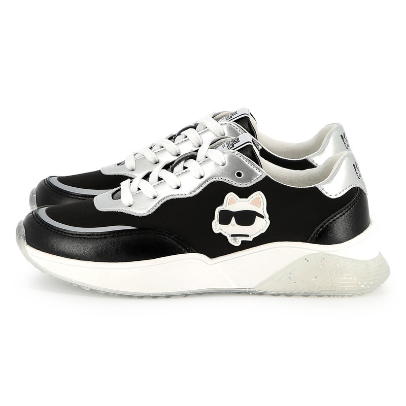 Zapatillas con cordones KARL LAGERFELD KIDS 
                        NI&Ntilde;A