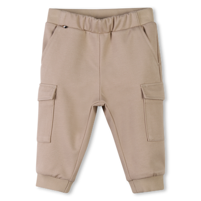 Pantal&oacute;n cargo liso BOSS NI&Ntilde;O