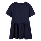 Vestido estampado con volante KENZO KIDS 
                    NI&Ntilde;A
