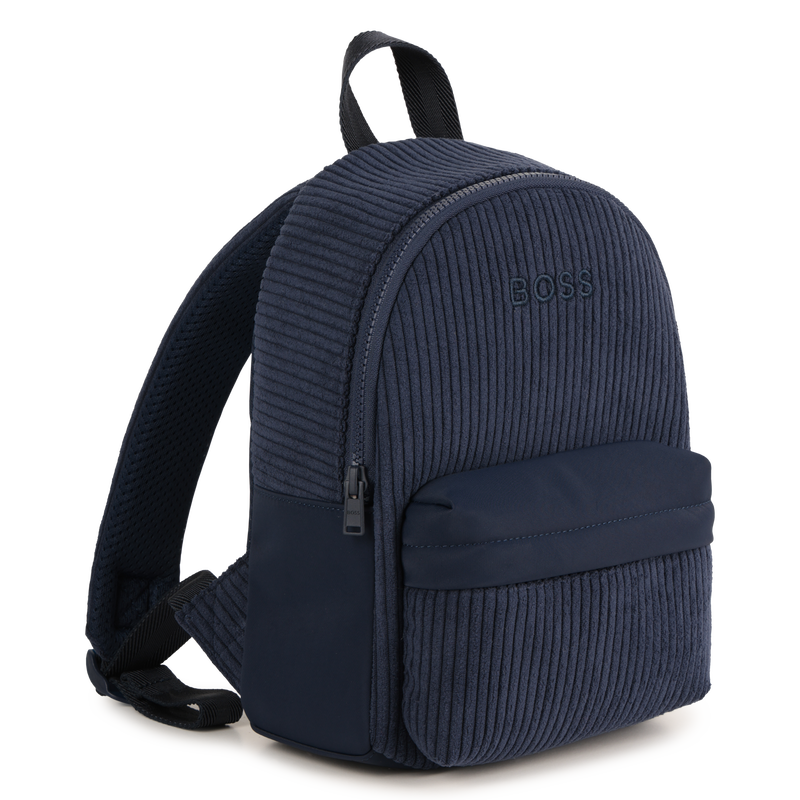 Mochila de pana BOSS 
                        NI&Ntilde;O