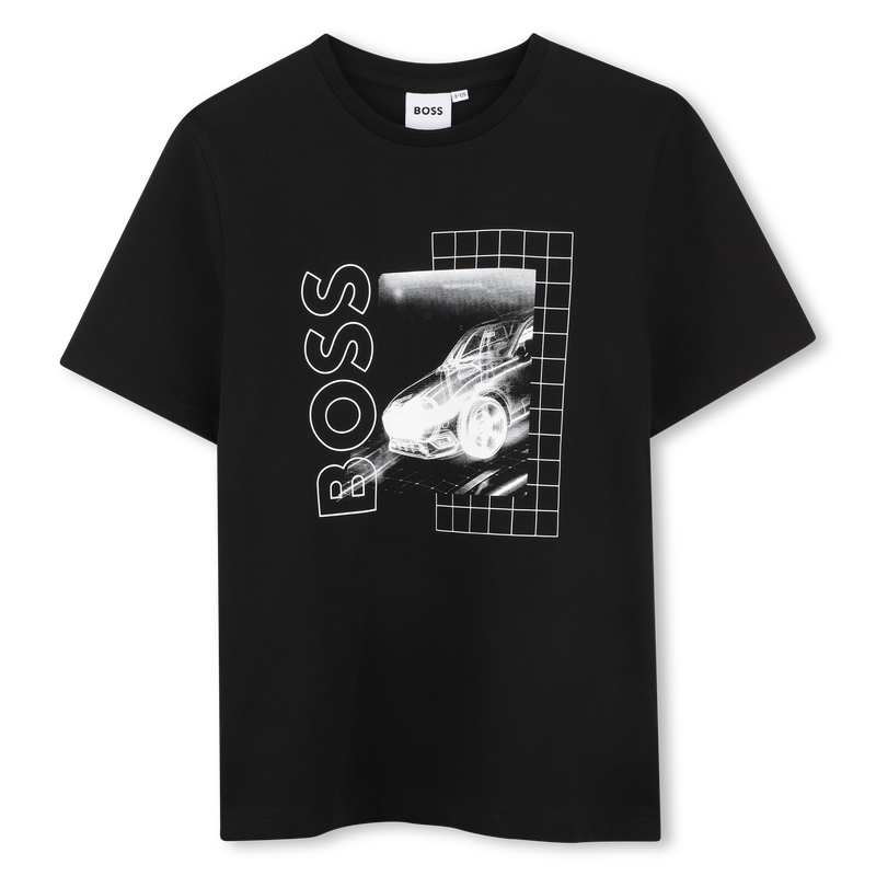 Camiseta de mangas cortas BOSS 
                        NI&Ntilde;O