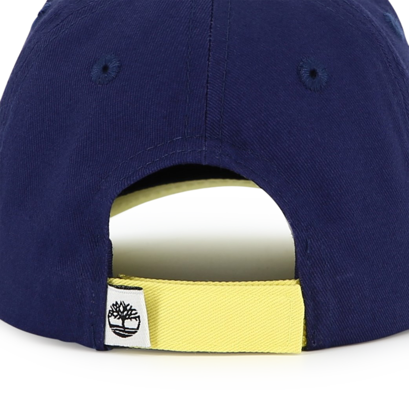 Gorra tricolor con velcro TIMBERLAND 
                        NI&Ntilde;O