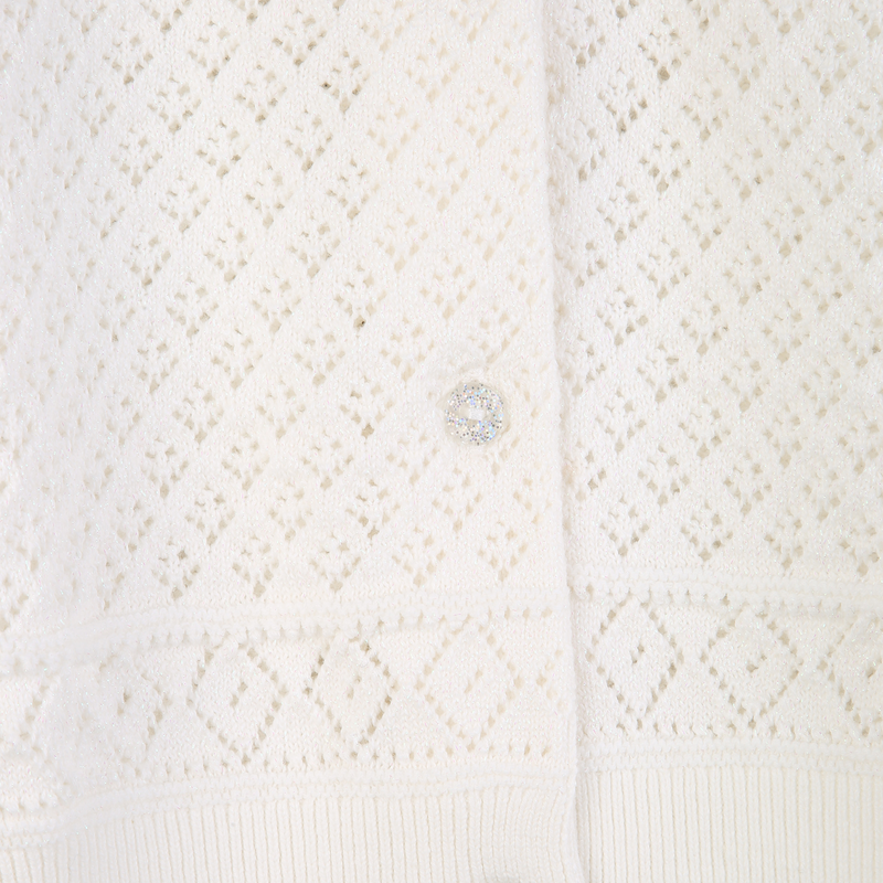 C&Aacute;RDIGAN DE PUNTO CALADO BILLIEBLUSH 
                        NI&Ntilde;A