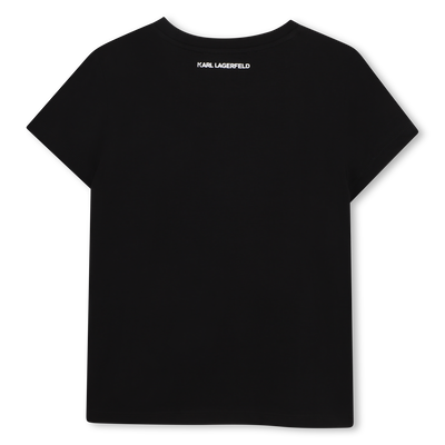 CAMISETA DE MANGA CORTA KARL LARGERFELD KIDS NI&Ntilde;A