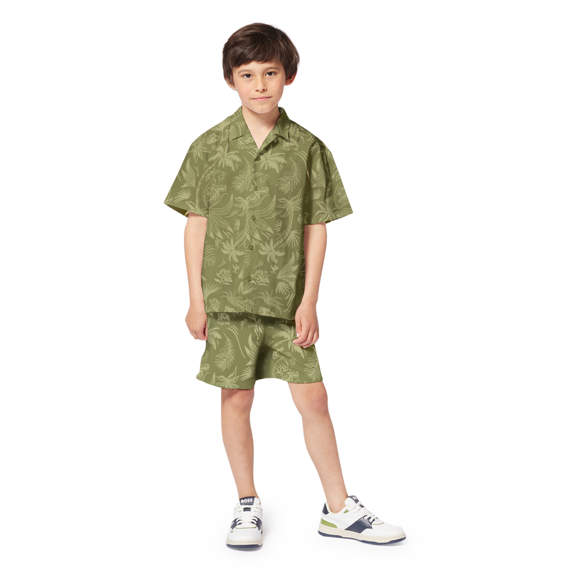 Camisa de popelina de algod&oacute;n BOSS 
                        NI&Ntilde;O