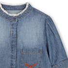 Camisa con cuello de oficial ZADIG & VOLTAIRE 
                    NI&Ntilde;A