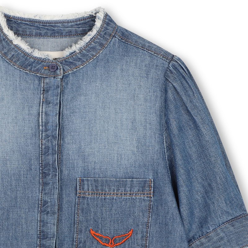 CAMISA CON CUELLO DE OFICIAL ZADIG & VOLTAIRE 
                        NI&Ntilde;A