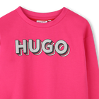 Camiseta con logo estampado HUGO 
                    NI&Ntilde;A